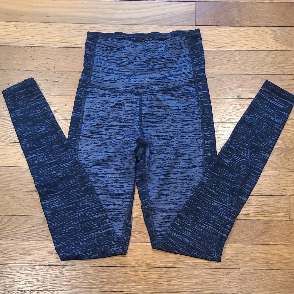 Champion Black and Gray Patterned Leggings